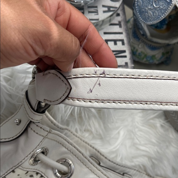 Brighton Elegant White Leather purse. E663456 - Picture 9 of 12